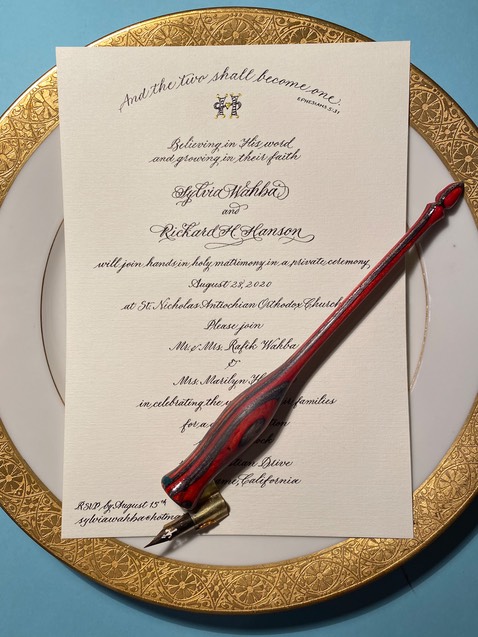 Hanson Wedding WITH Pen