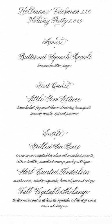 Holiday Menu 2020 April